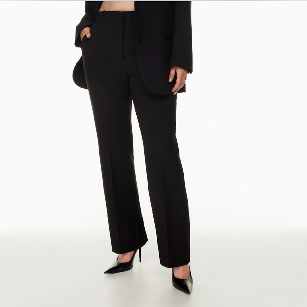 Aritzia Straight-Leg Tailored Trousers